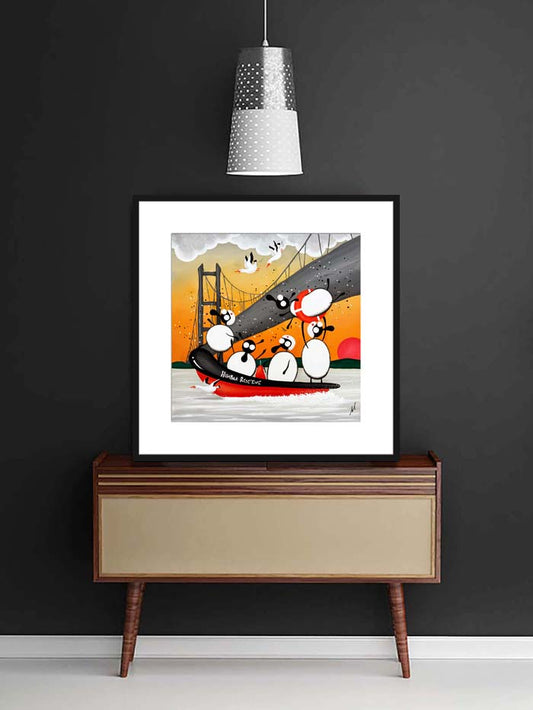 20" Limited Edition Print - Humbaa Resc’ewe