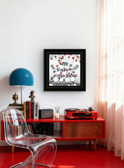 “Shearleaders" Original Painting