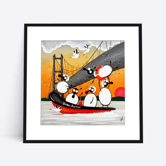 16” Limited Edition Print - Humbaa Resc’ewe (First Edition 1/75)