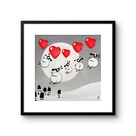 16” Limited Edition Print - Love Is In The Air