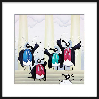 16” Limited Edition Print - Members Of The Baa