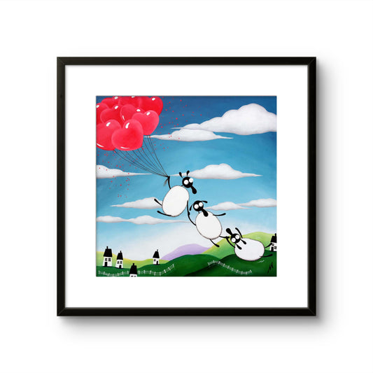 16” Limited Edition Print - Tup, Tup, And Away!