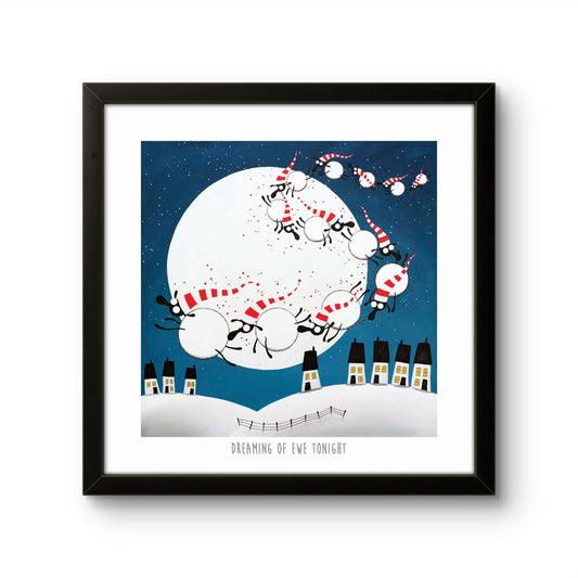 10” Print - Dreaming Of Ewe Tonight