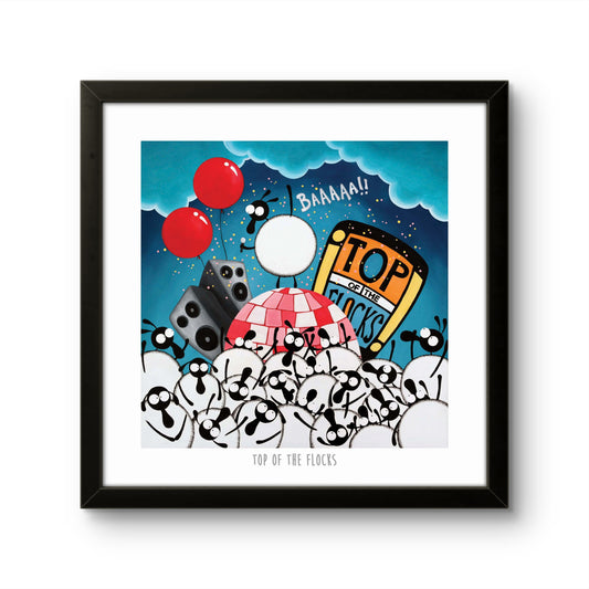 10” Print - Top Of The Flocks