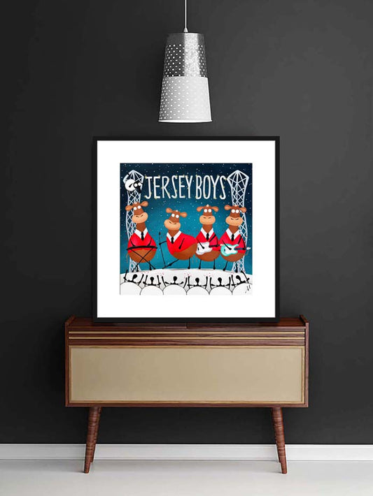 20" Limited Edition Print - Jersey Boys (First Edition 1/50)