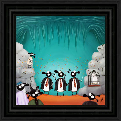 "Chamber Of Sheeplets" Original Painting