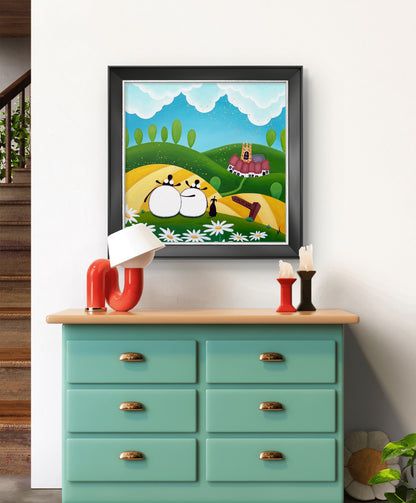“Yorkshear Wolds" Original Painting