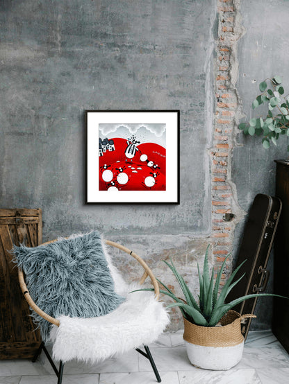 20" Limited Edition Print - Alan Shearer