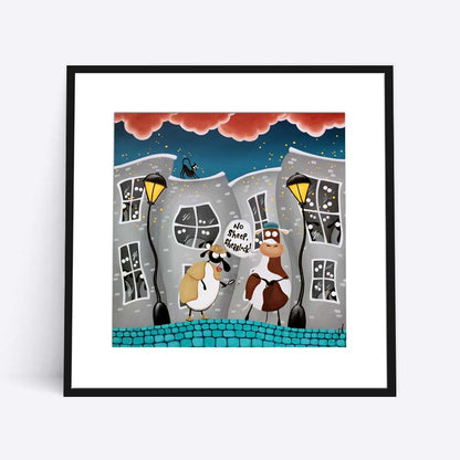 16” Limited Edition Print - No Sheep, Shearlock!