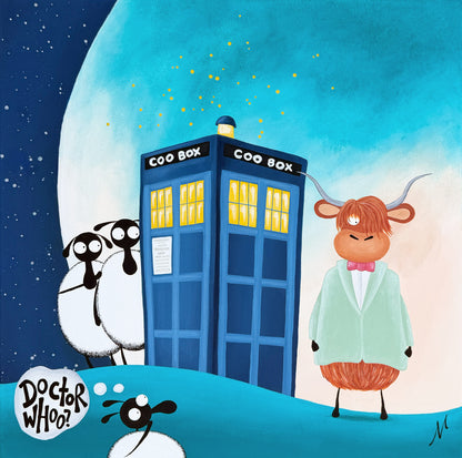 “Doctor Whoo" Original Painting