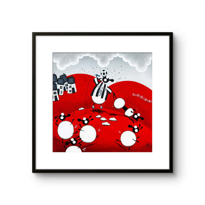 16” Limited Edition Print - Alan Shearer