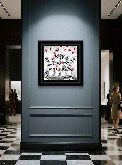 “Shearleaders" Original Painting