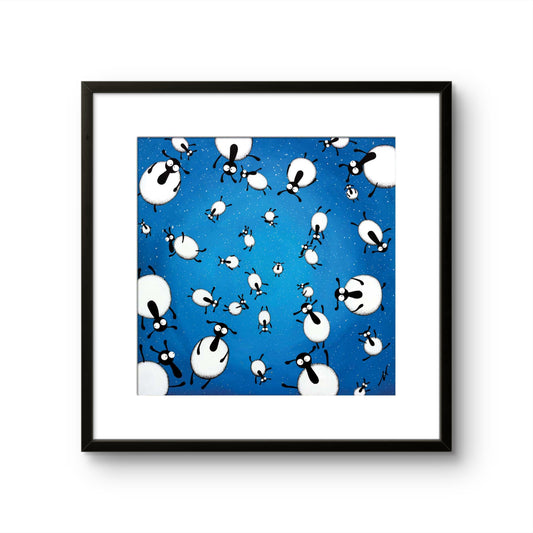 16” Limited Edition Print - Space Sheep