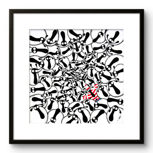 20” Limited Edition Print - Where's Woolly?