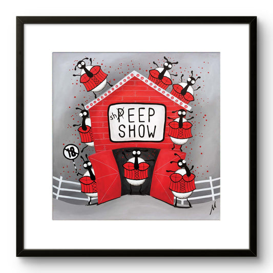 20" Limited Edition Print - Sheep Show (First Edition 1/50)