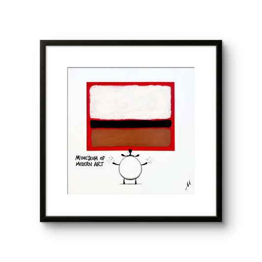 16” Limited Edition Print - M’ewe’seum Of Modern Art