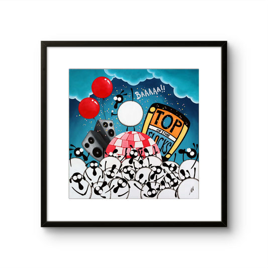 16” Limited Edition Print - Top Of The Flocks