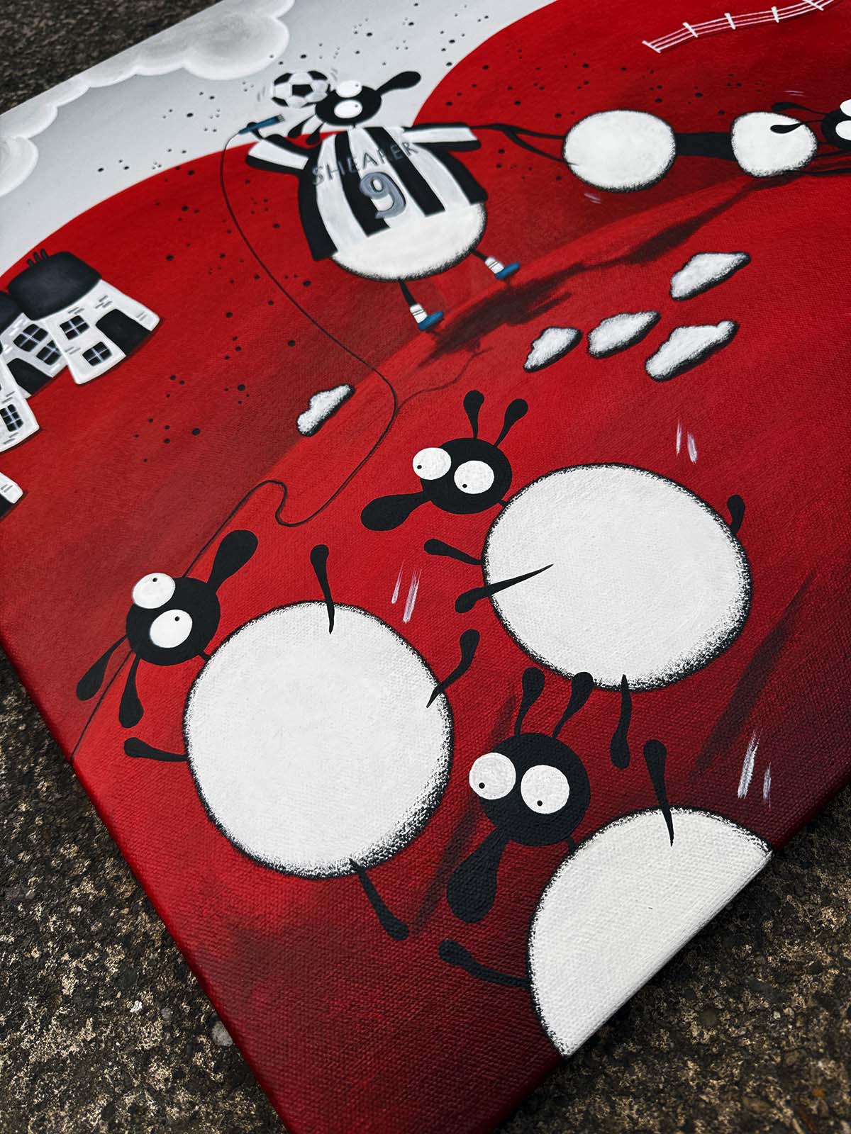 “Alan Shearer” Original Painting