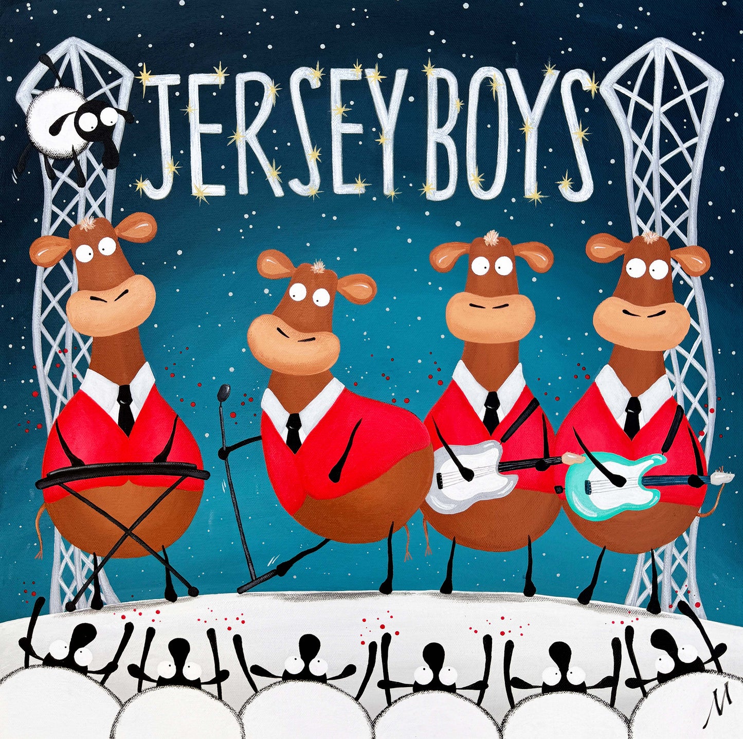 “Jersey Boys" Original Painting