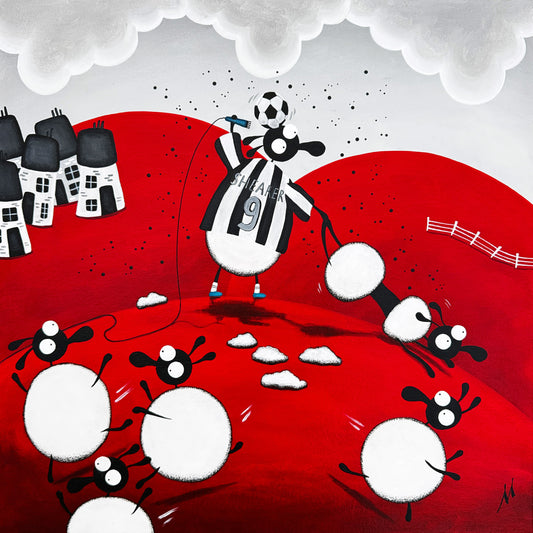 “Alan Shearer” Original Painting