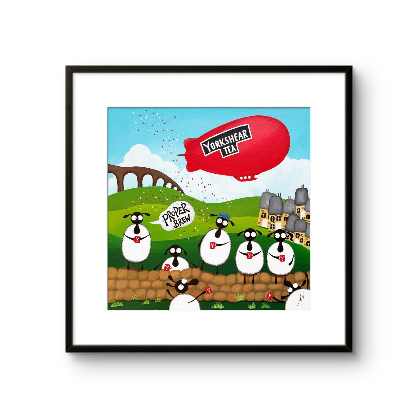 16” Limited Edition Print - Yorkshear Tea