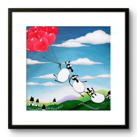 20" Limited Edition Print - Tup, Tup, And Away!