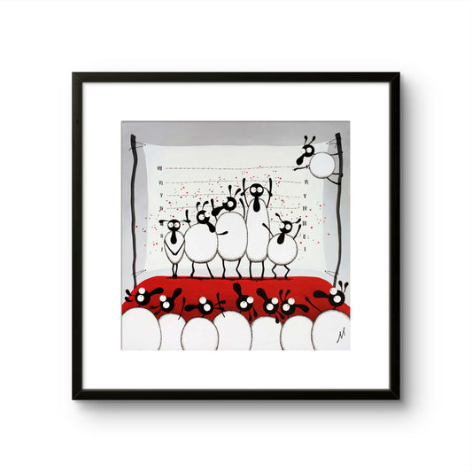 16” Limited Edition Print - The Un-ewe-sual Suspects