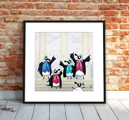 16” Limited Edition Print - Members Of The Baa