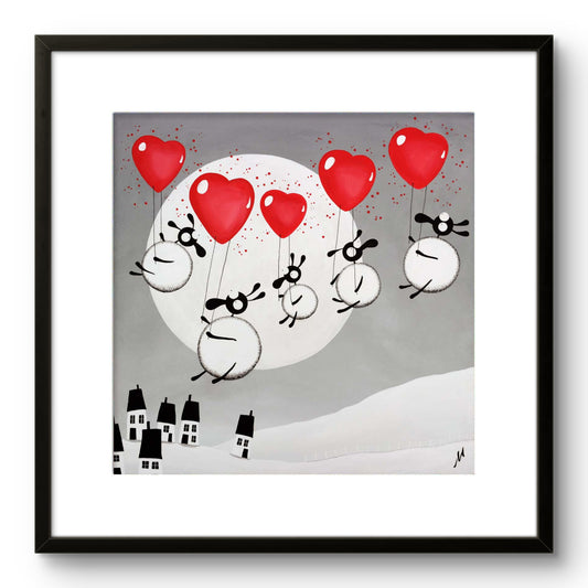 20" Limited Edition Print - Love Is In The Air
