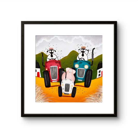 16” Limited Edition Print - Lane Hogger