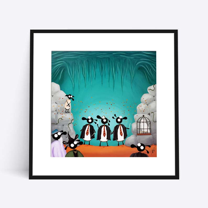 16” Limited Edition Print - Chamber Of Sheeplets