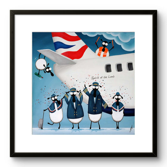 20” Limited Edition Print - Bleatish Airways