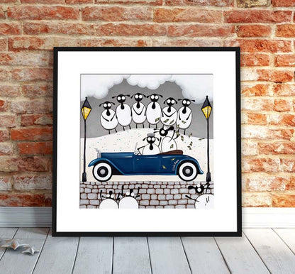 16” Limited Edition Print - Wools Royce (First Edition 1/75)