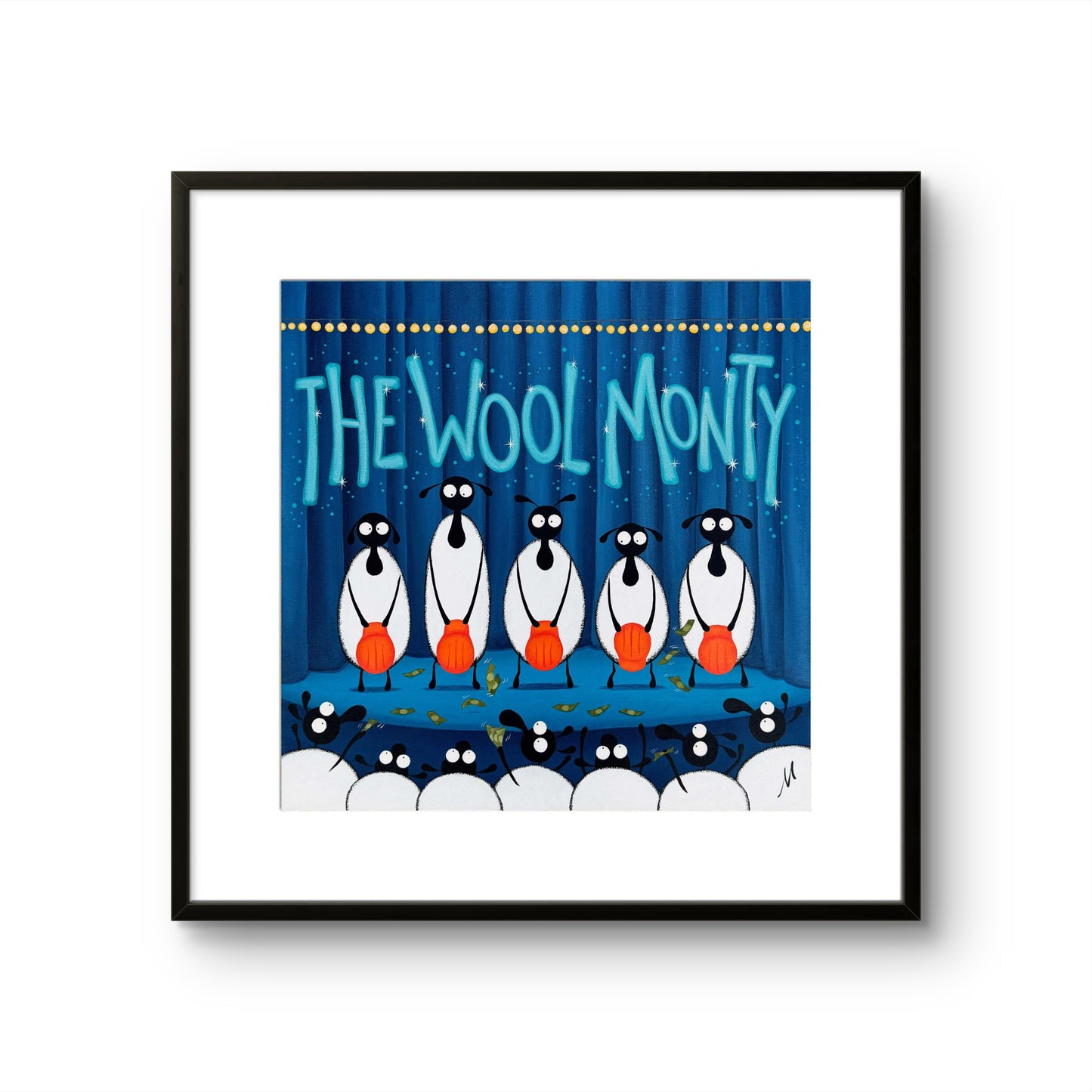 16” Limited Edition Print - The Wool Monty