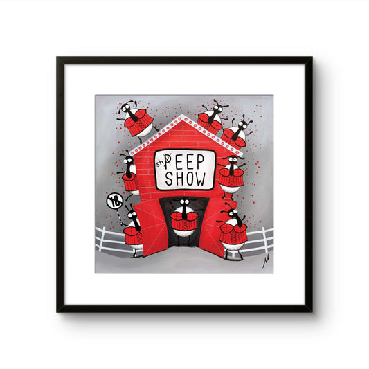 16” Limited Edition Print - Sheep Show