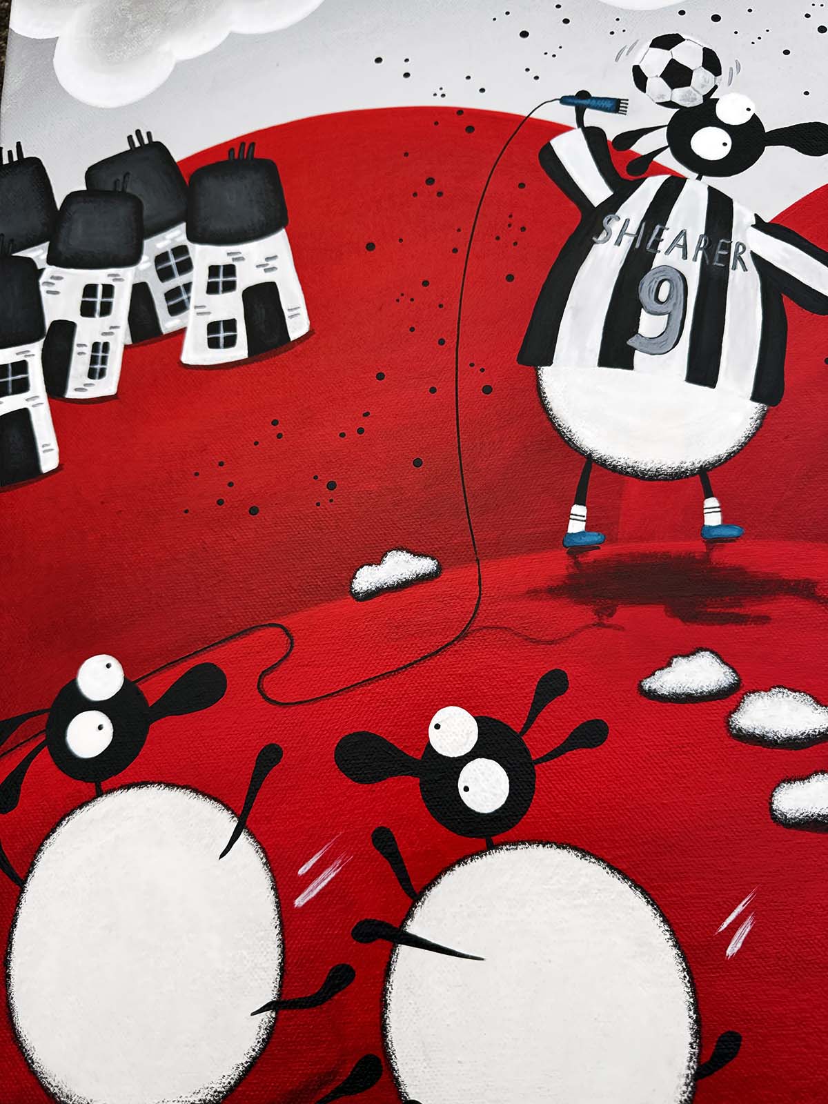 “Alan Shearer” Original Painting