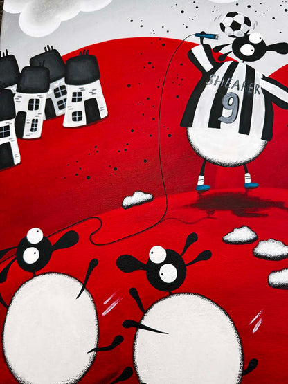 “Alan Shearer” Original Painting