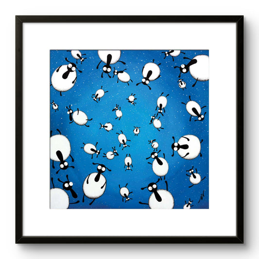20" Limited Edition Print - Space Sheep