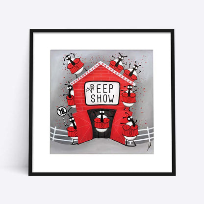 20" Limited Edition Print - Sheep Show (First Edition 1/50)