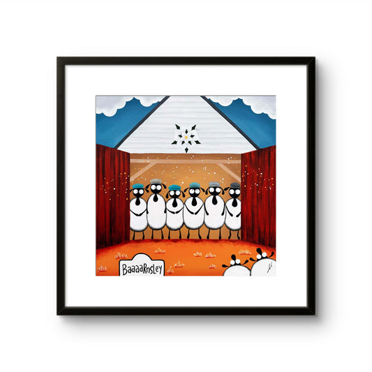 16” Limited Edition Print - Baaaarnsley