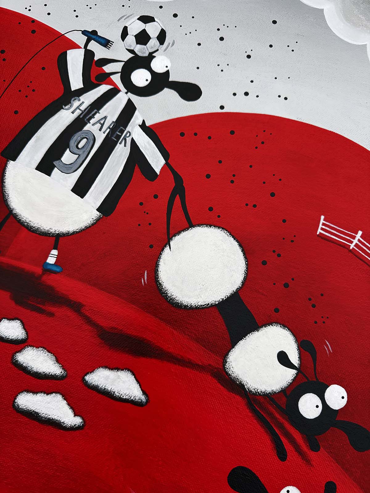 “Alan Shearer” Original Painting