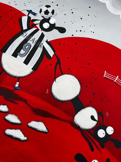 “Alan Shearer” Original Painting