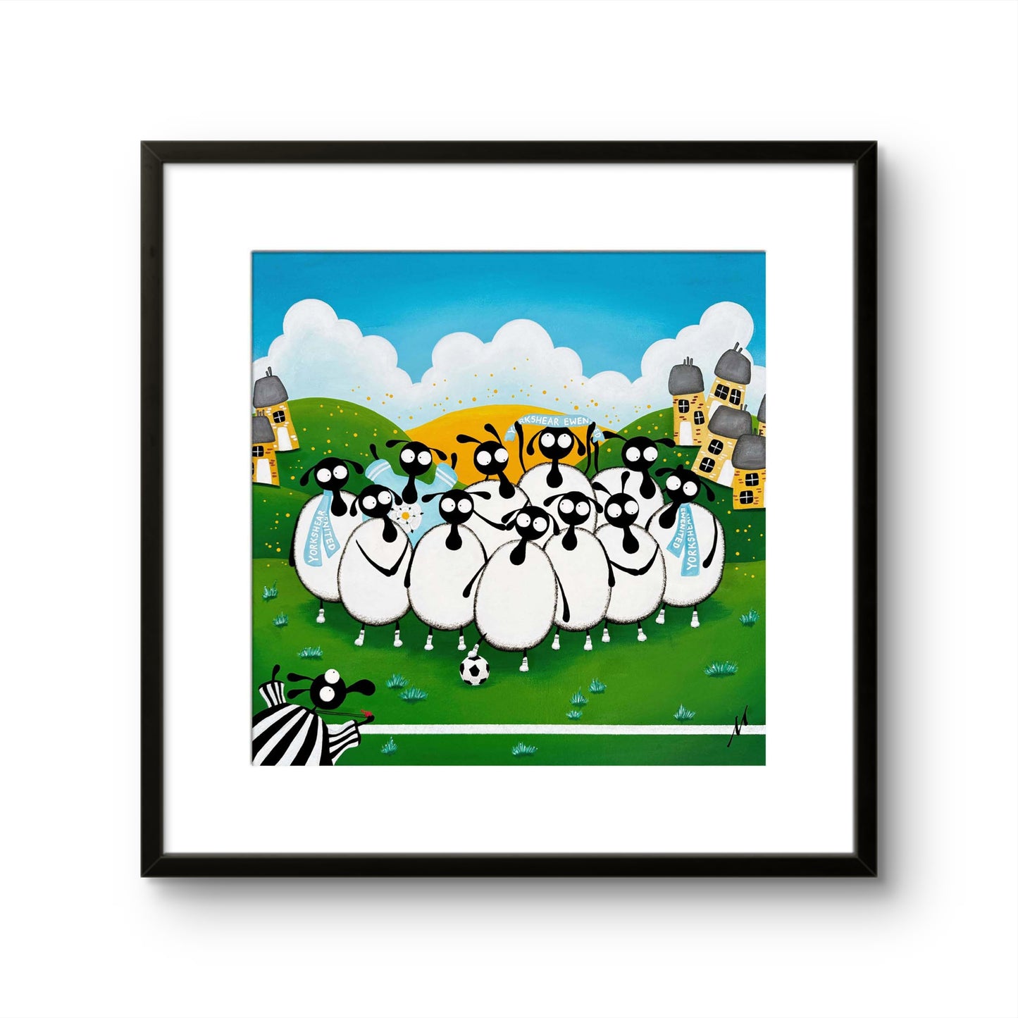 16” Limited Edition Print - Yorkshear Ewenited