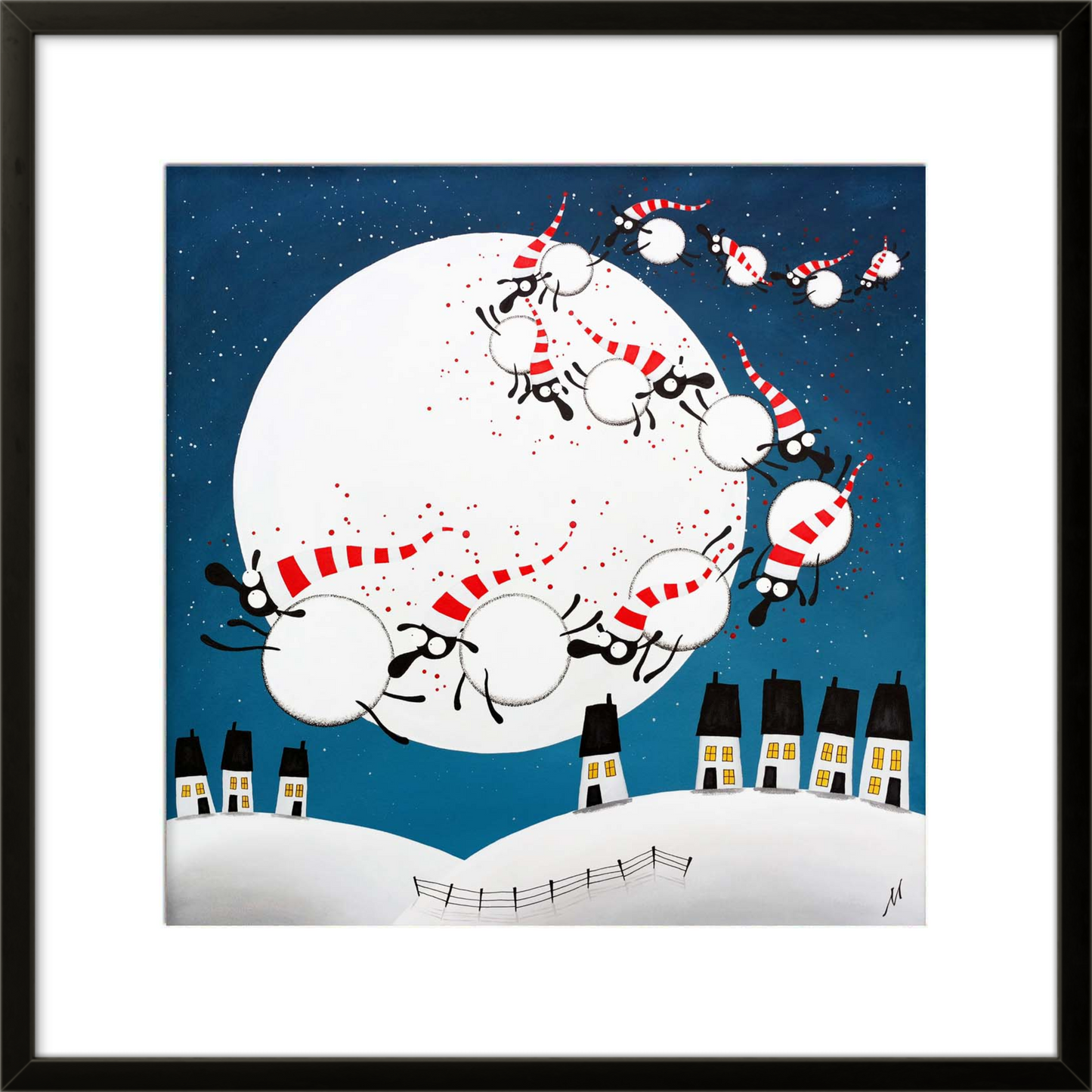 16” Limited Edition Print - Dreaming Of Ewe Tonight