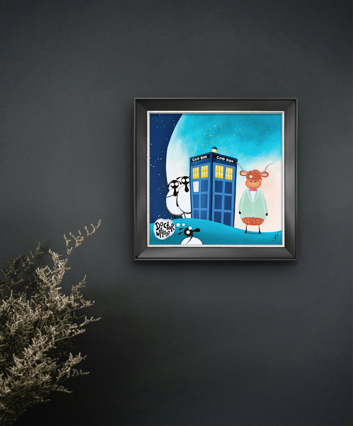 “Doctor Whoo" Original Painting