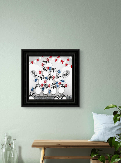 “Shearleaders" Original Painting