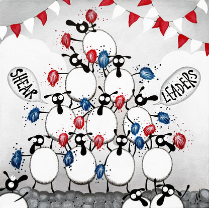 “Shearleaders" Original Painting