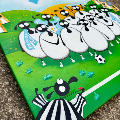 “Yorkshear Ewenited” Original Painting