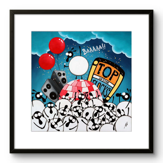 20” Limited Edition Print - Top Of The Flocks