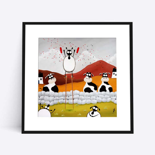 16” Limited Edition Print - Raising The Baa